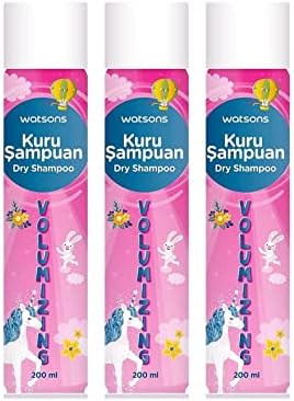 Watsons Hacim Verici Kuru Şampuan 200 ML 3 Adet