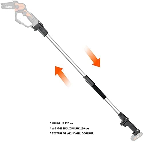 Alternative view of WORX WA4301 WG324E İçin 125CM Alüminyum Uzatma Aparatı