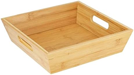 Alternative view of Bambu Lüx Kare Büyük Ekmeklik-Meyvelik 25cm, Bambu Ekmeklik Kare Büyük Boy 25cm