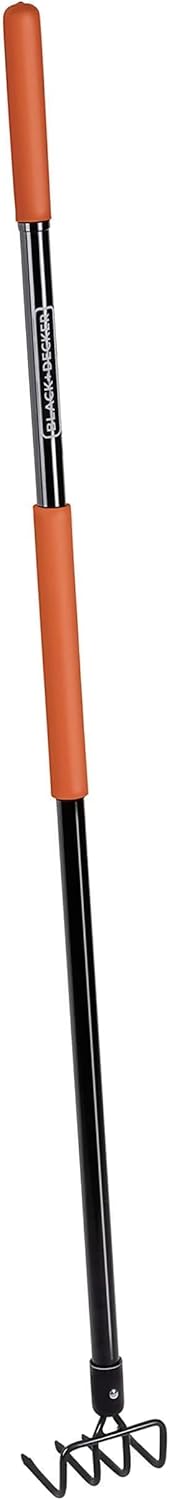 &Decker BXGTTO7007 Bahçe Tırmığı148 cm Siyah-Turuncu