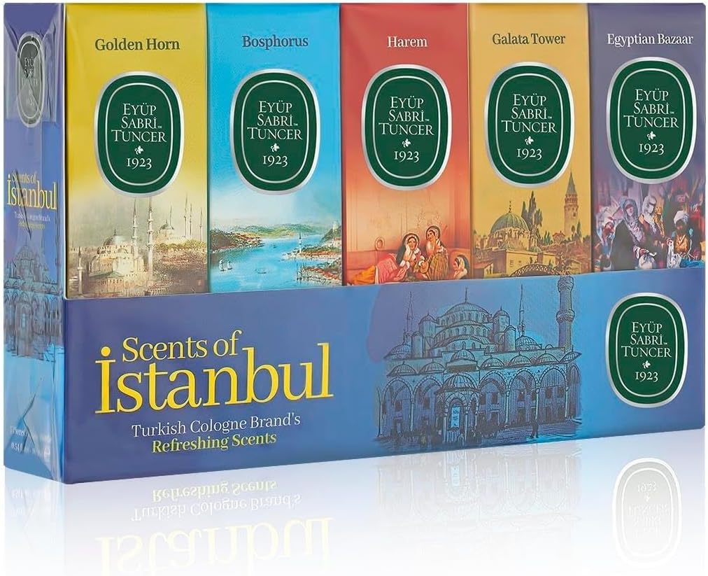 Alternative view of 16 ml Silindir Cam Şişe Kolonya 5'li Set - Scents Of Istanbul
