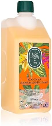 Bodrum Mandalinasi Kolonyasi 1 L Koruma Kilit Kapaklı Pet Şişe