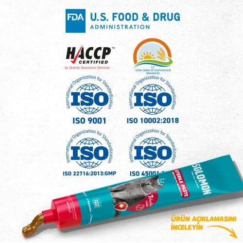 Alternative view of Solomon Sterile Paste 100 Gr Kısırlaştırılmış Kediler İçin Tüy Yumağı Önleyici Vitamin ve Mineralli Malt Macunu