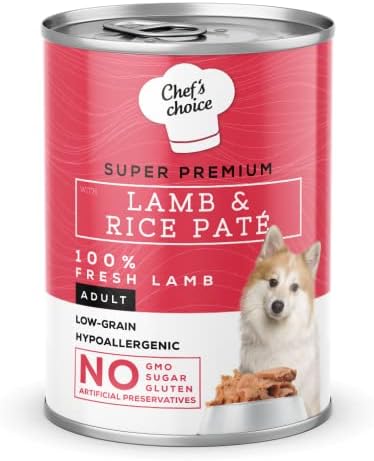 Alternative view of Chef's Choice Yetişkin Köpekler İçin, Hipoalerjenik, Kuzu Etli Ve Pirinçli Ezme, 400 g x 12 Adet