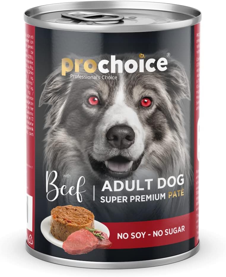 Alternative view of Prochoice Yetişkin Köpekler İçin, Sığır Etli ve Pirinçli Ezme, 400 g x 12 adet