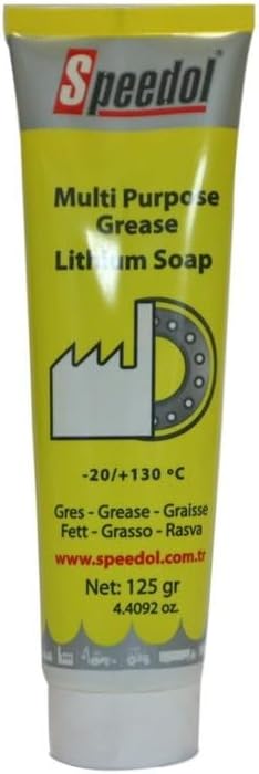 Lityum Sabunlu Çok Maksatlı Tüp Gres 125 Gr