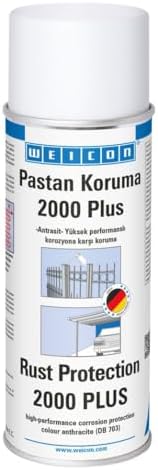 Alternative view of Pastan Koruma 2000 Plus Yüzey Kaplama Sprey| 400 ml | Kömür-Grey | Korozyona Ve Paslara Karşı Metal Koruma