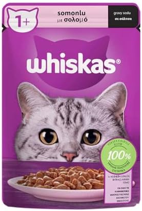 Whiskas Somonlu Poşet Yaş Mama 85 G Tekli Paket