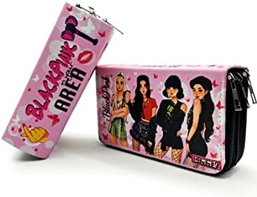 Kalem Kutusu Pink Organizer Kalemkutu Vegan Deri Üç Bölmeli Kalemlik-Siyah