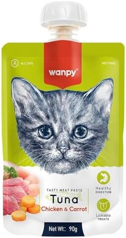 Taze Ton Balıklı&Tavuklu Kedi Et Ezmesi 90 gr Tekli