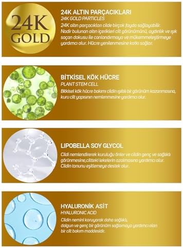 Alternative view of 24K Altın Parçacıklı Yaşlanma Karşıtı Bakım Serumu 30 ml