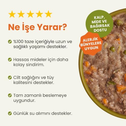 Alternative view of Kito Fresh Kuzu Etli Köpek Yemeği%100 Taze İçerikli Mama 250 gr