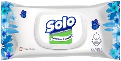 Solo Islak Havlu Okyanus Ferahlığı 90 Yaprak