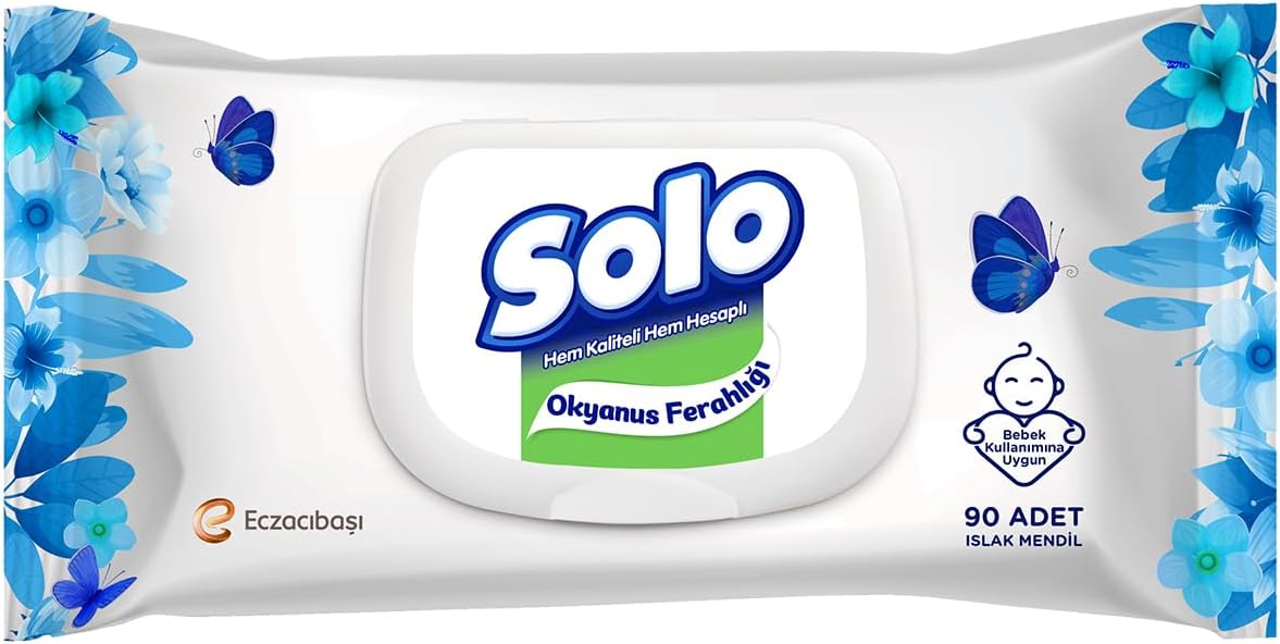 Alternative view of Solo Islak Havlu Okyanus Ferahlığı 90 Yaprak