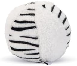 Alternative view of Köpek Oyuncağı, Top, Peluş, Siyah/Beyaz, 11cm