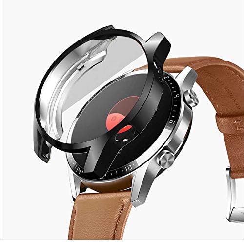 GT2 ile uyumlu 46mm Gard 02 Ekran Koruyucu Siyah