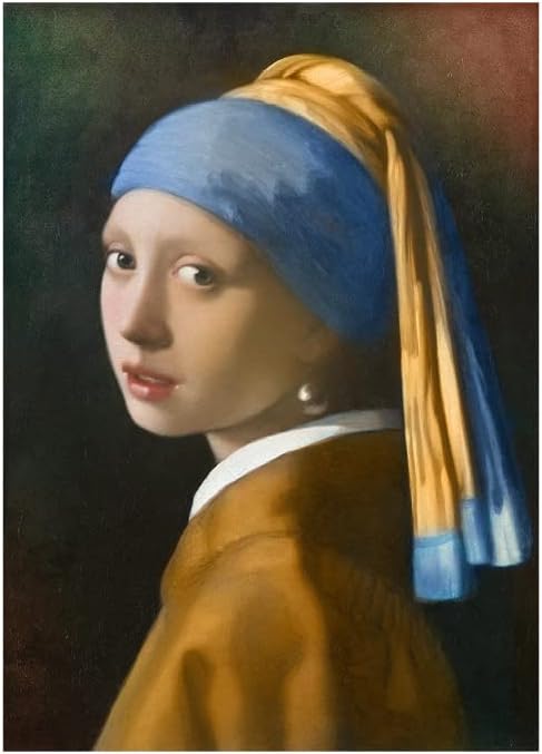Alternative view of Blue Focus 1000 Parça Puzzle - GIRL WITH A PEARL EARRING (İNCİ KÜPELİ KIZ)