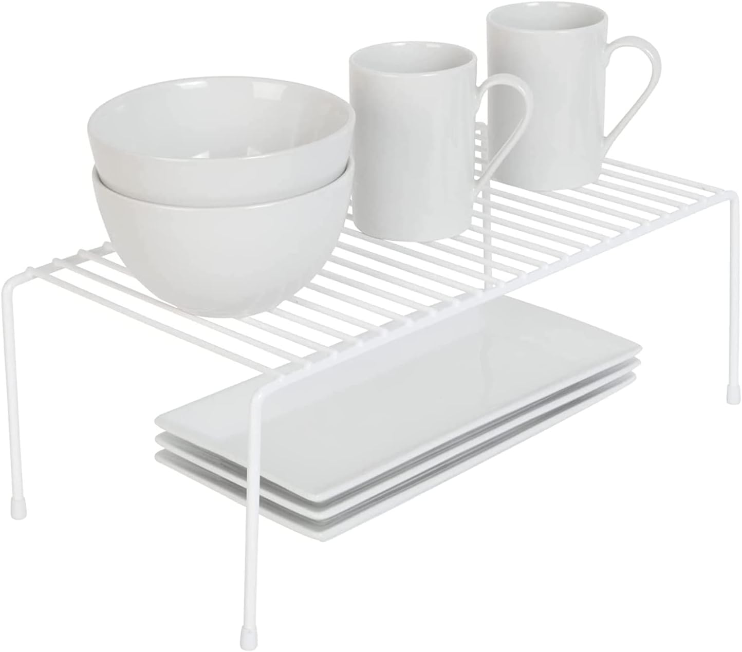 TEL ORGANİZER DOLAP DEPOLAMA RAFI 22X40CM BEYAZ (2)