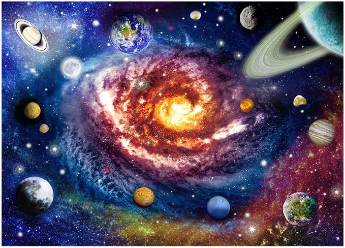 Blue Focus 1000 Parça Puzzle - Space (Uzay)