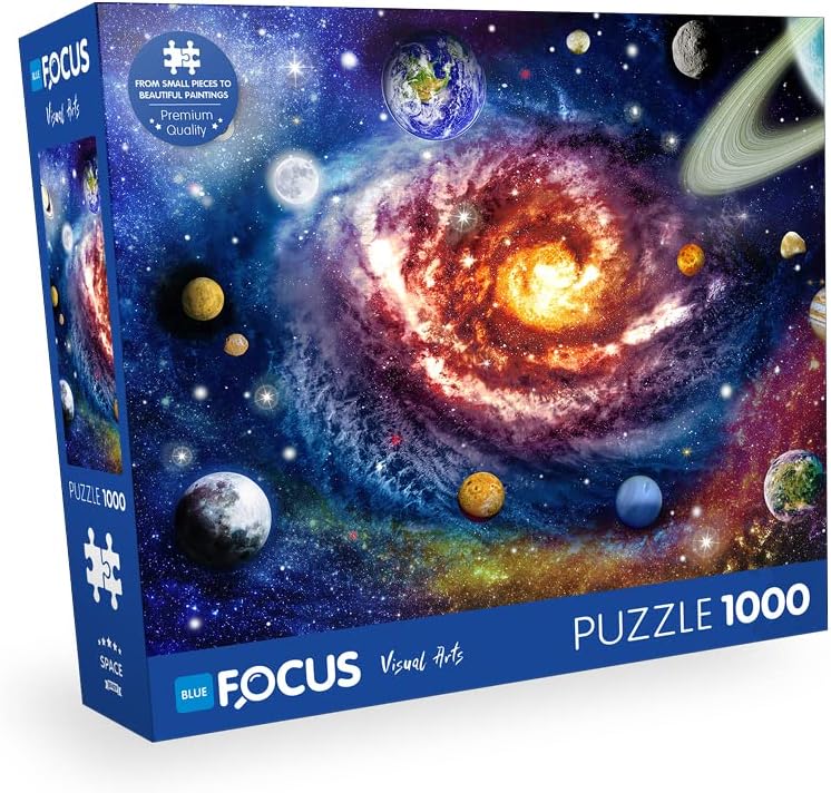 Alternative view of Blue Focus 1000 Parça Puzzle - Space (Uzay)