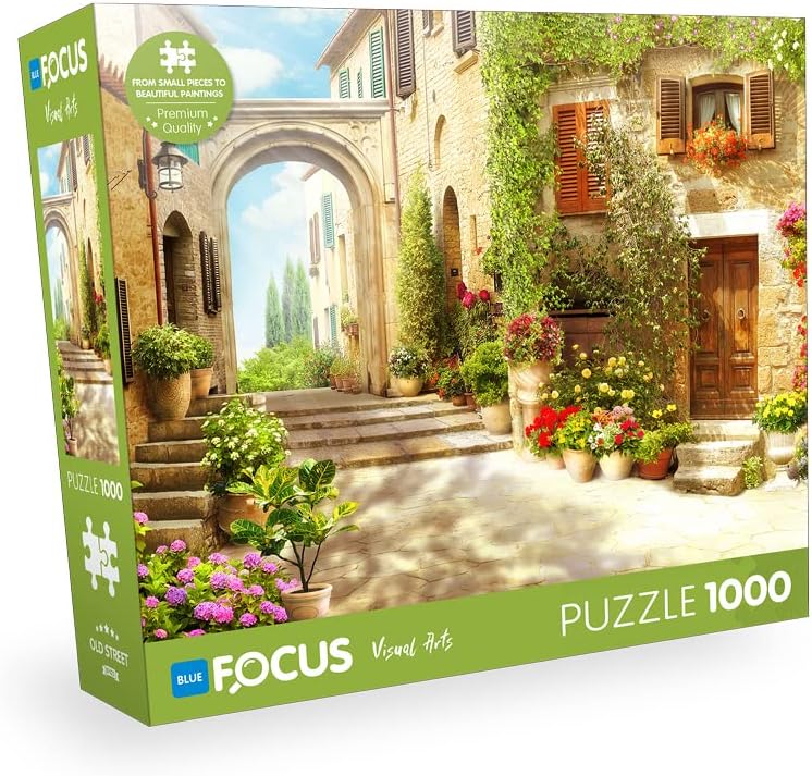 Blue Focus 1000 Parça Puzzle - Old Street (Eski Sokak)