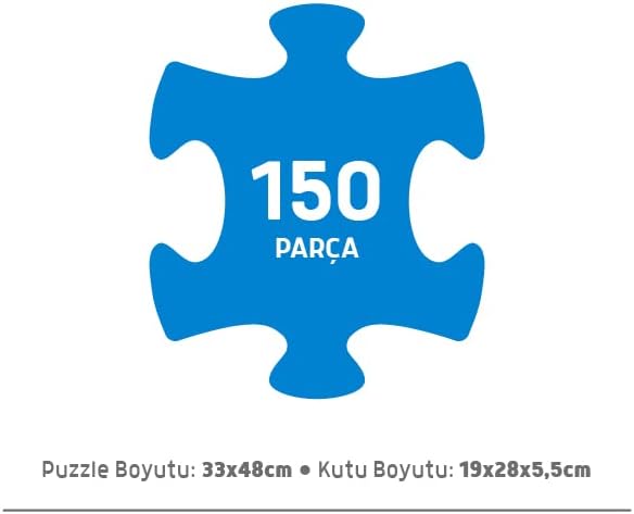 Blue Focus 150 PARÇA - CUTE ANIMALS (SEVİMLİ HAYVANLAR)