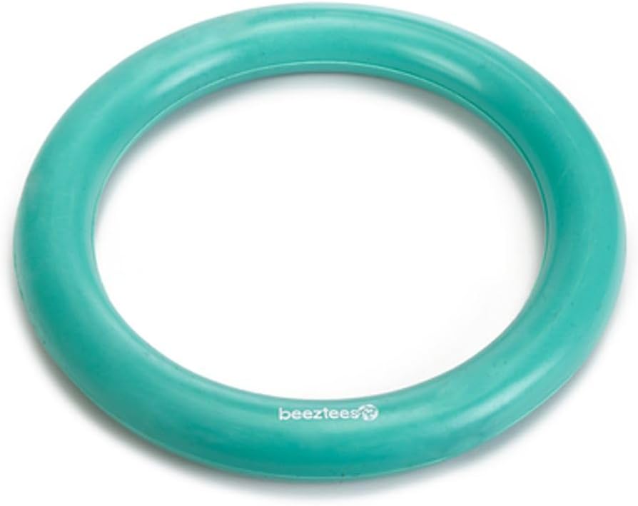 Köpek Oyuncağı, İçi Dolu Halka, Kauçuk, Yeşil, 15cm