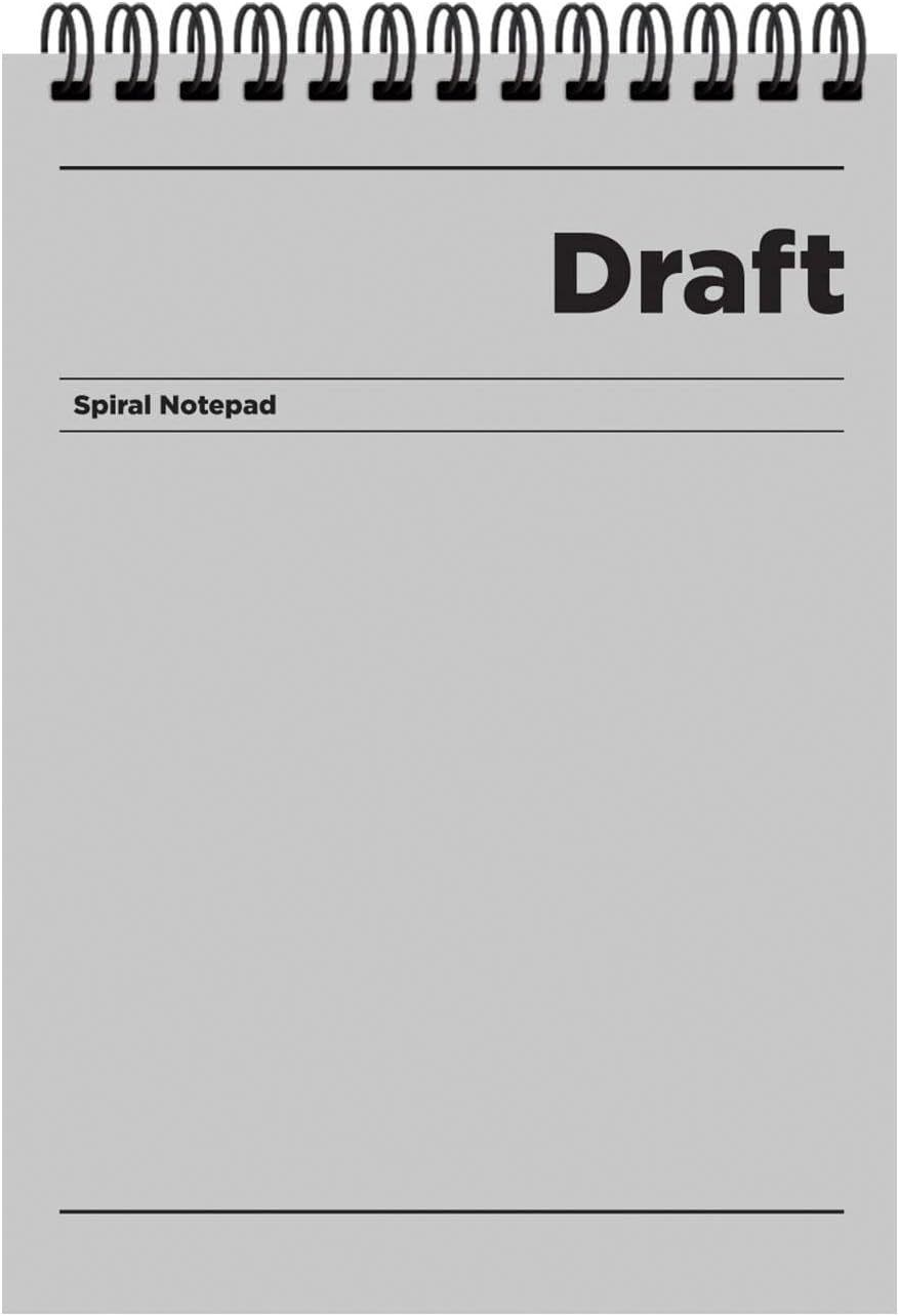 Alternative view of Keskin A5 Çizgili Bloknot Draft - Gri