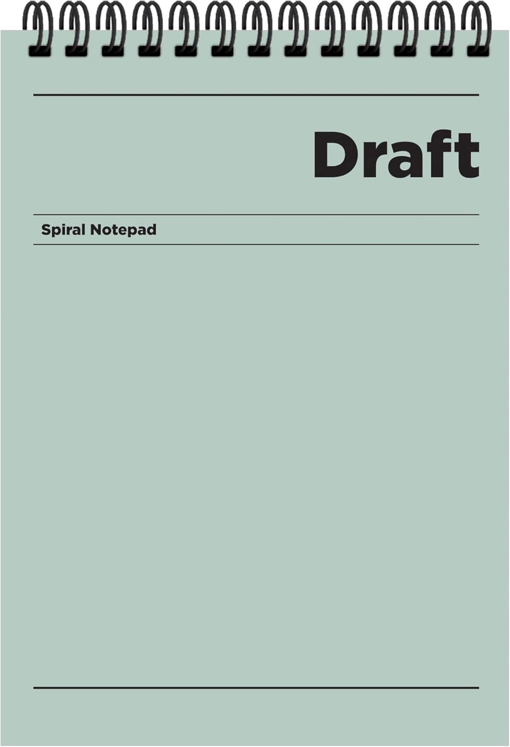 Alternative view of Keskin A4 Çizgili Bloknot Draft - Yeşil