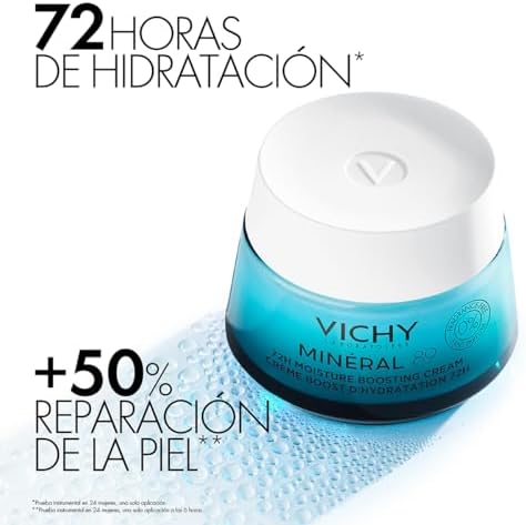 VICHY Mineral 89 Cildi Güçlendiren 72 Saat Nemlendirici Bakım Kremi Normal Ve Karma Ciltler İçin 50 ml