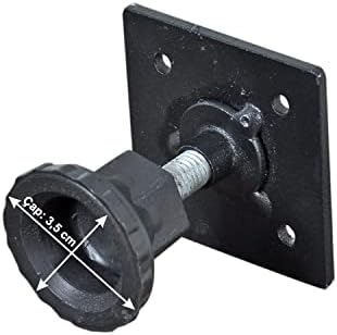 Alternative view of Mobilya Ünite Kitaplık Dolap Ayarlanabilir Ayak Ayarlı Mobilya Ayağı Boy Maksimum 6 cm Minimum 5 cm