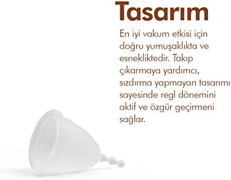 BiCUP Small Menstrual Cup FDA Onaylı, Antialerjik, Vegan, Menstrüel Kap (Regl Kabı ve Steril Kutu)