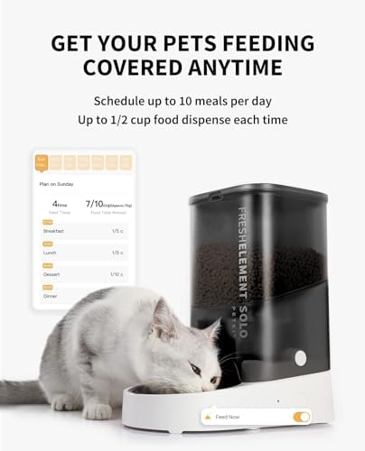 Alternative view of Petkit Fresh Element Solo Akıllı Besleme Ünitesi - Beyaz (Resmi Distribütör Garantili)