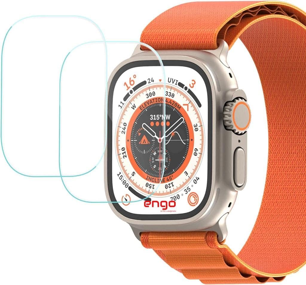 Ultra 49MM ile Uyumlu Ekran Koruyucu Flexible Esnek 2 Adet