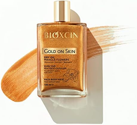 On Skin Kuru Yağ – Yasemin, Manolya, Hanımeli, Kalendula ve Hindistan Cevizi Yağları İçeren Işıltı Veren Nemlendirici – 100 ml – Tüm Cilt Tipleri İçin