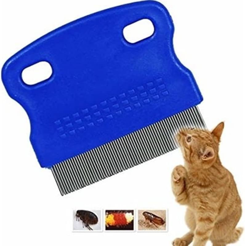 Alternative view of Kedi Köpek Bit Pire Tarağı Mavi