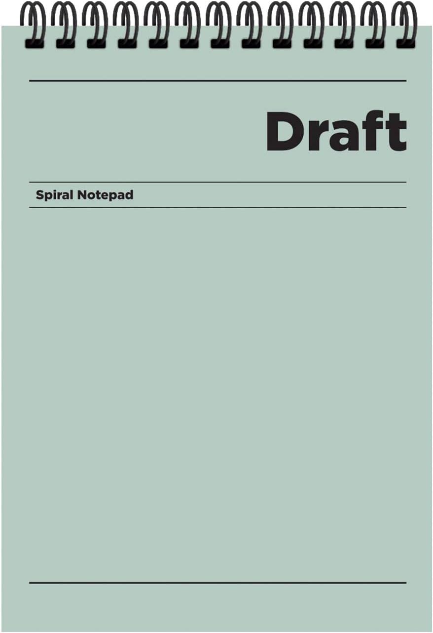 Alternative view of Keskin A5 Çizgili Bloknot Draft - Yeşil