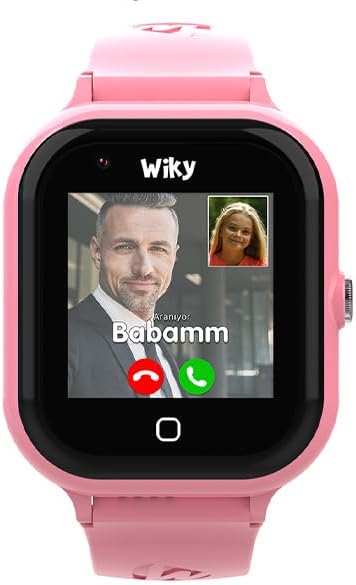 Alternative view of 4S Pembe Görüntülü Konuşma Akıllı Çocuk Saati
