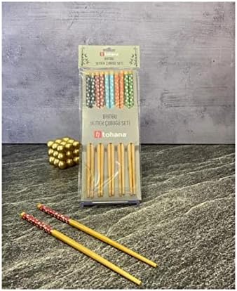 Tohana Bambu 10’lu Chopstick Yemek Çubuğu Seti – THN5537