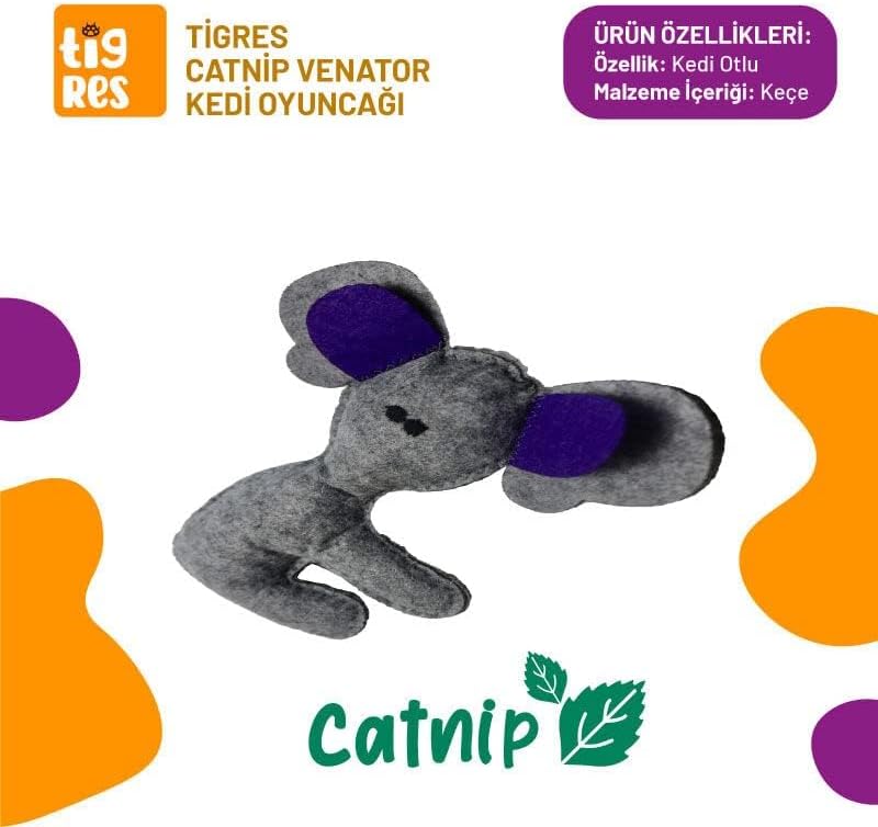 Tigres Venator Catnipli Koala Şeklinde Kedi Oyuncağı