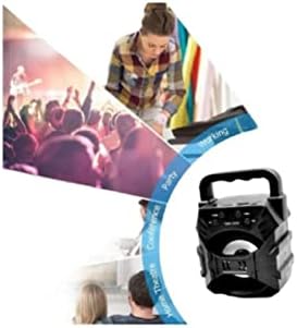 Bluetooth Hoparlör Led Işıklı Fm Radyo Kablosuz Hoparlör Usb -hafıza Kart Giriş Ses Bombası 1057,