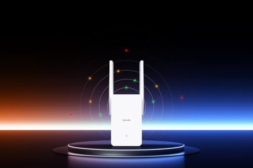 WiFi Amplifikatör WiFi Tekrarlayıcı WiFi Genişletici A23 (AX1500 Çift Bant 5GHz: 1201Mbps+2.4GHz: 300Mbps) 2* 5dBi Antenler, Gigabit Bağlantı Noktası, AP Modu, MU-MIMO, WPA3, IPv6, LED, Tüm Yönlendiricilerle Uyumlu
