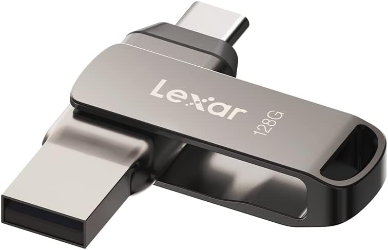 128GB JumpDrive Dual Drive D400 USB 3.1 Type-C Sürücü