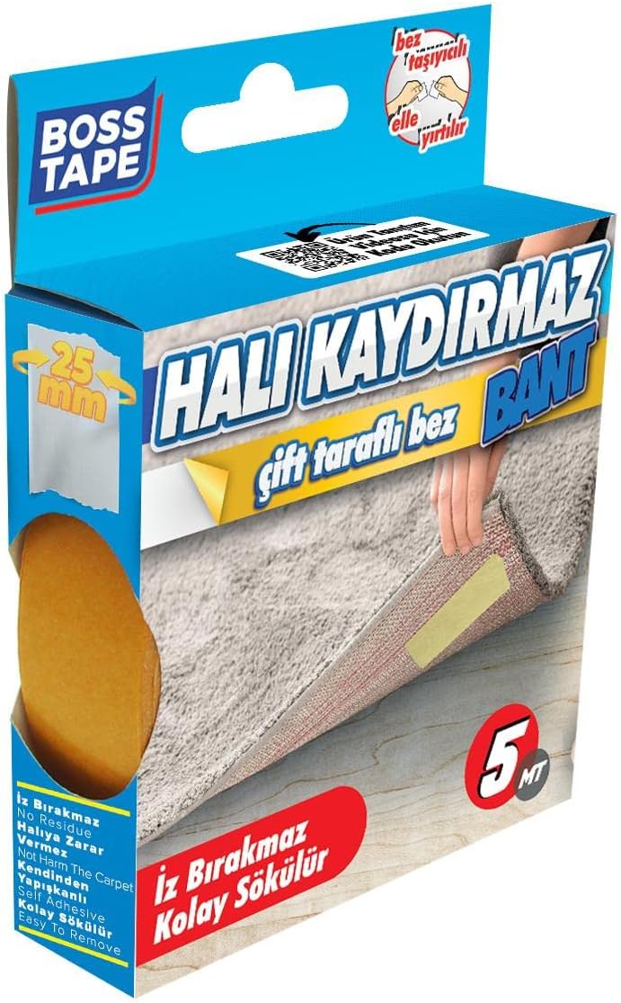 Hali Kaydirmaz Bant, 25 mm x 5 mt Boyut