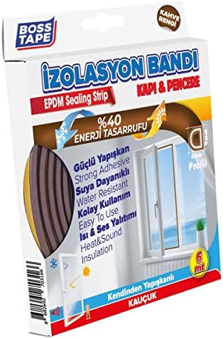Alternative view of Plastik Kapı Altı Hava Akımı Önleyici, 53 mm x 2,5 mt Boyut, Şeffaf