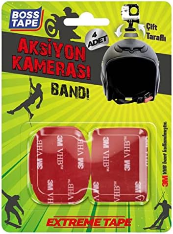 Aksiyon Kamerasi Yapiskan Bandi, 40 milimetre Kalınlık