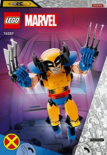 Alternative view of Wolverine Yapım Figürü 76257 – 8 Yaş ve Üzeri Kız ve Erkek Çocuklar için Süper Kahraman Hediyesi Fikri, 3 Uzayan Pençe Gibi Orijinal Detaylar İçeren Yaratıcı Oyuncak Yapım Seti (327 Parça)