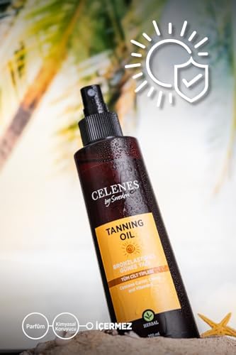 By Sweden Herbal Bronzlaştırıcı Güneş Yağı 200 ml, CLN4965