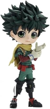 Banpresto Figür Q Posket Izuku Midoriya II My Hero Academia 14 cm BP88495 Çok renkli