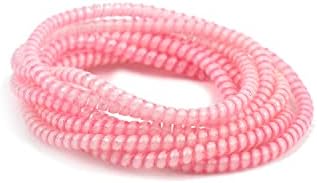 Şarj Aleti Kablosu Kablo Kordon Koruyucu Spiral Sarma Kılıf Koruma Afterglow Pembe 140cm